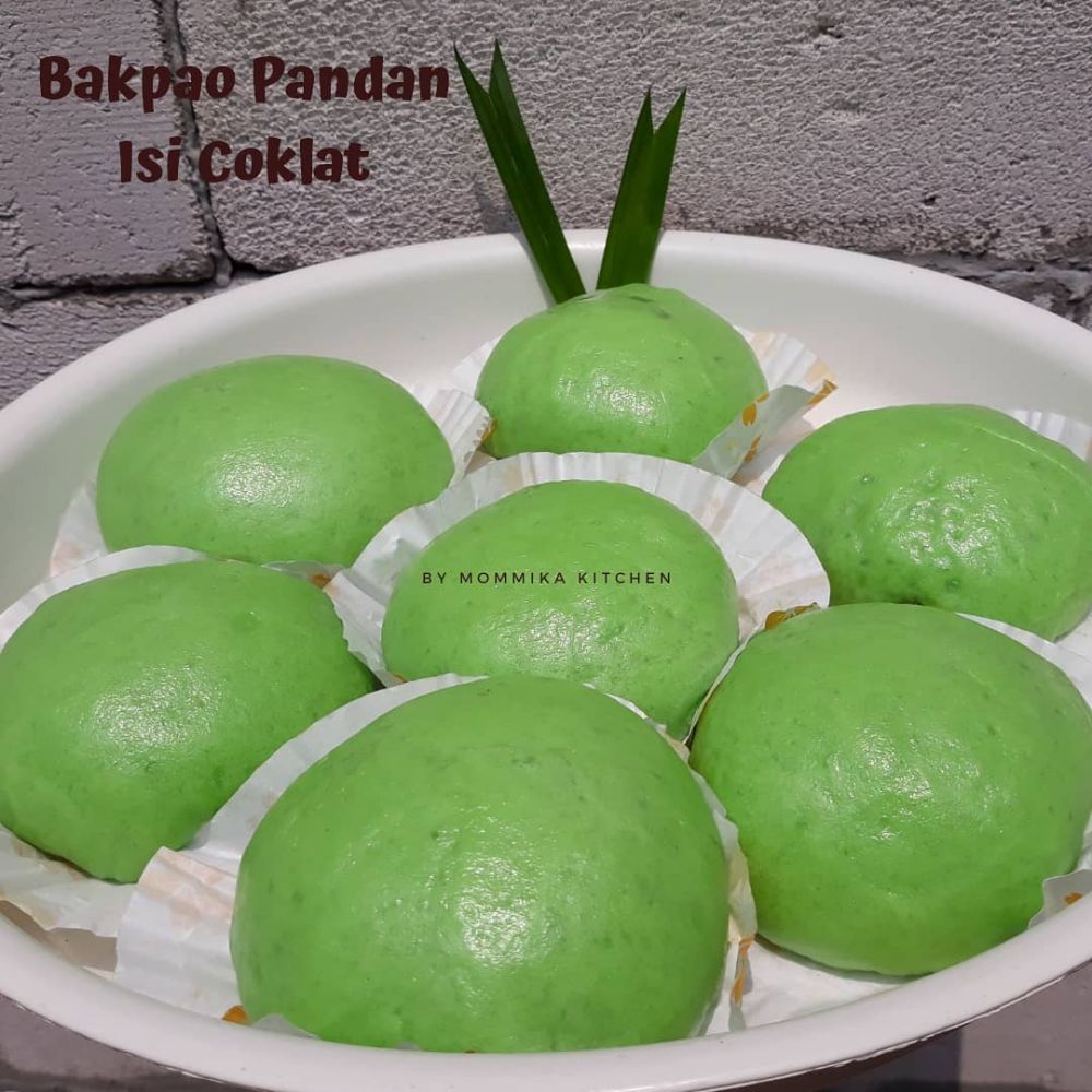 Bakpao Pandan Isi Cokelat