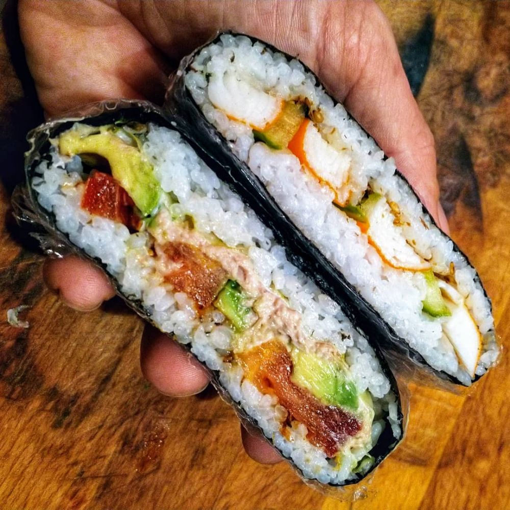 Onigirazu / Sushi Sandwich