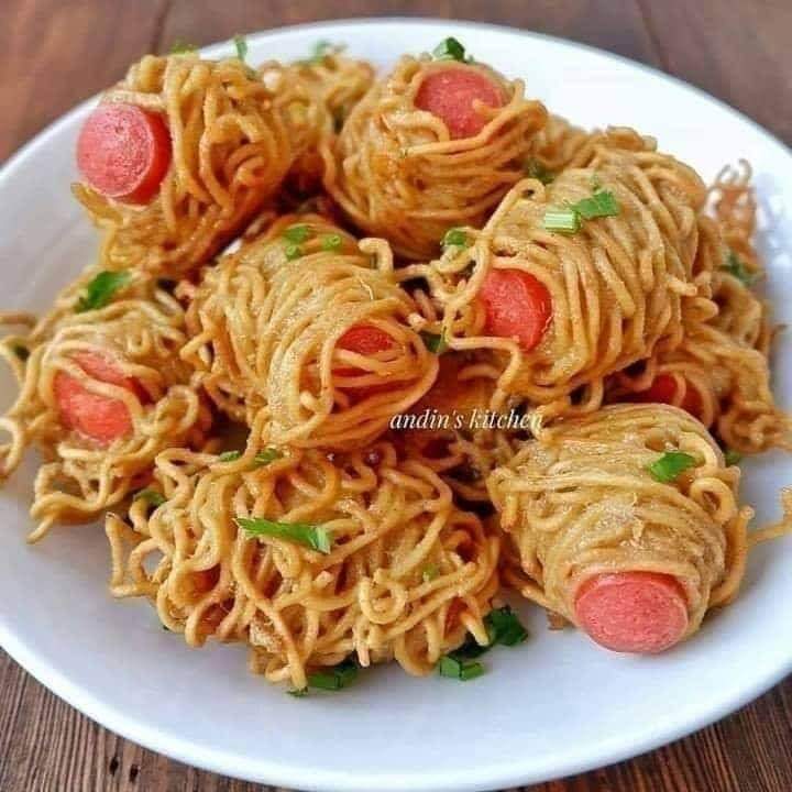 Sosis Mie Gulung