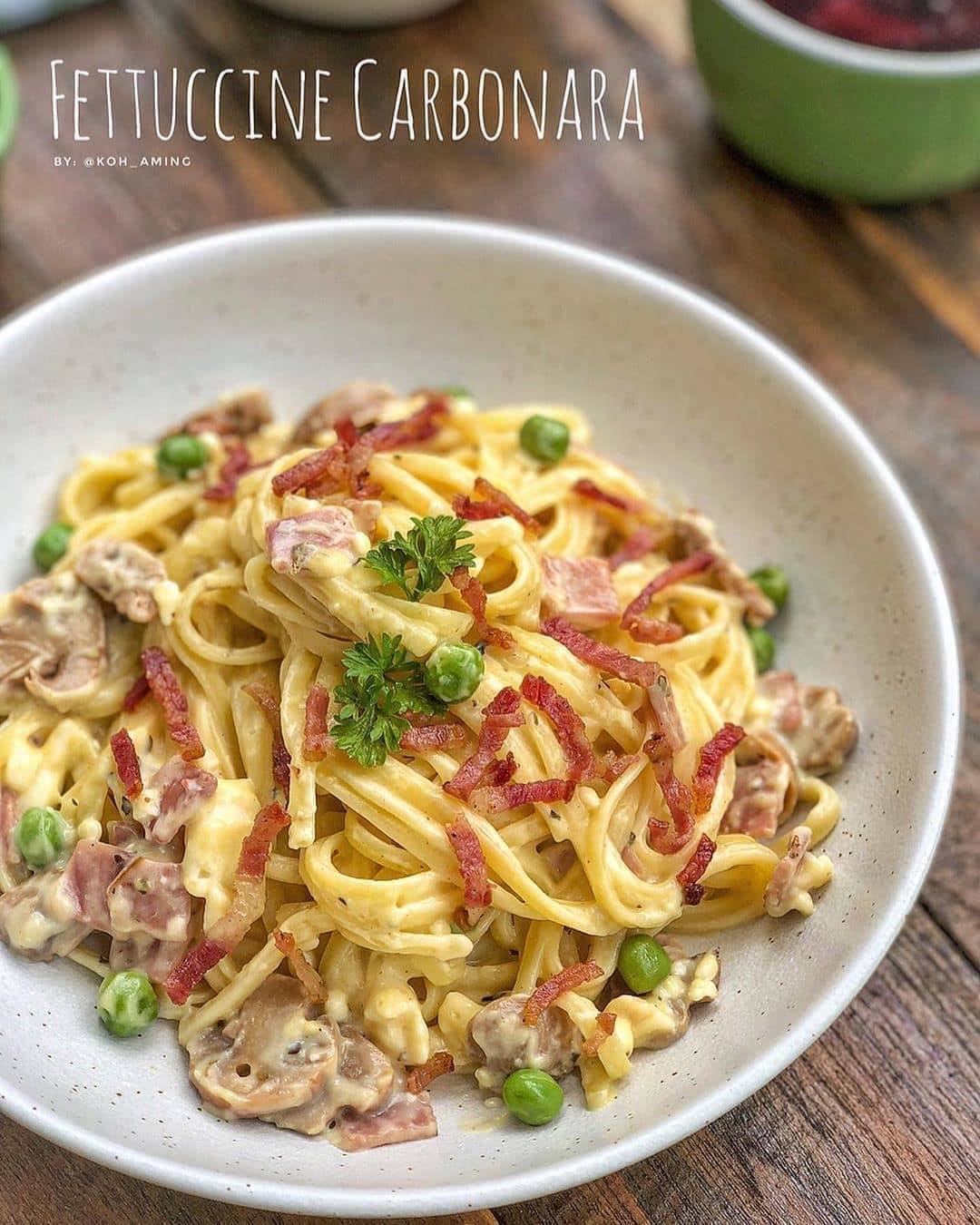 Fettuccine Carbonara