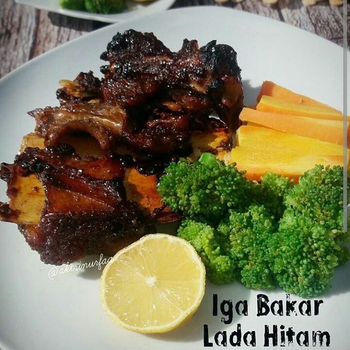 Iga Bakar Lada Hitam