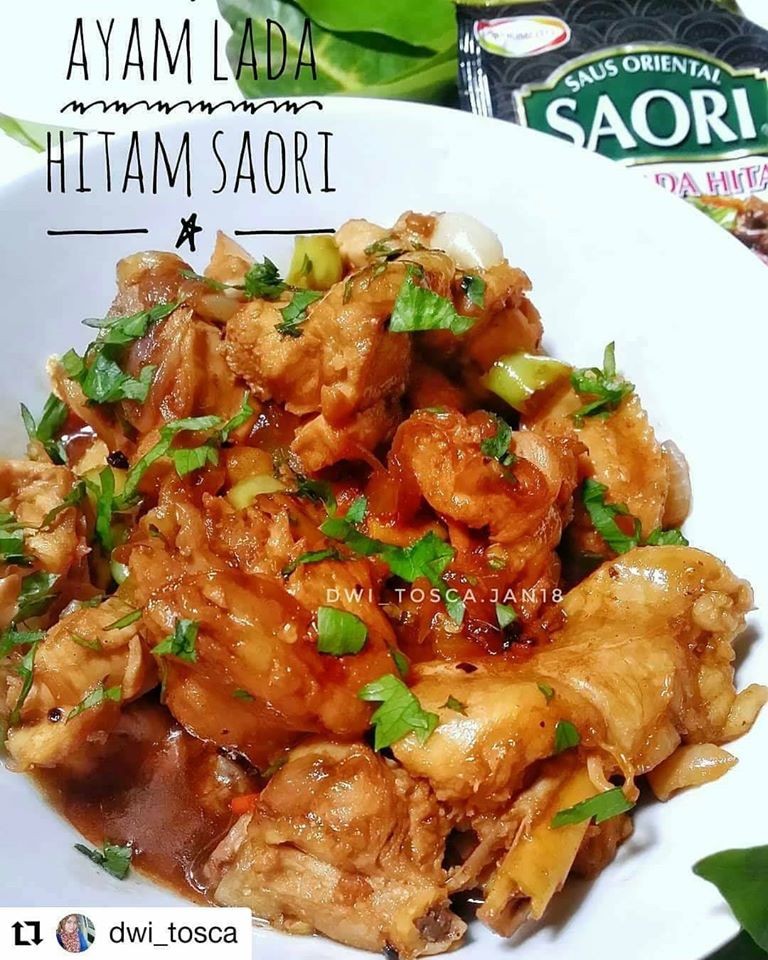 Ayam Lada Hitam Saori