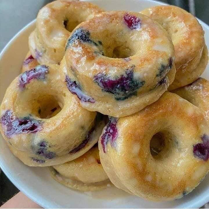 Donat Bluberry Panggang