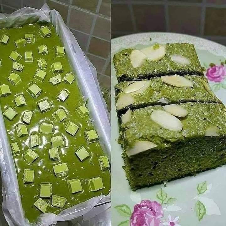 Brownies matcha