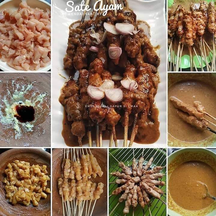 Sate Ayam Bumbu Kacang