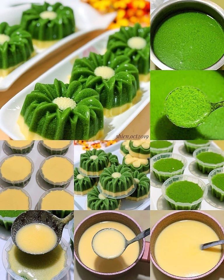 Puding Lumut Mentega