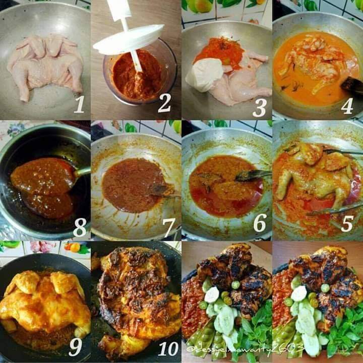 Ayam Panggang Bumbu Rujak