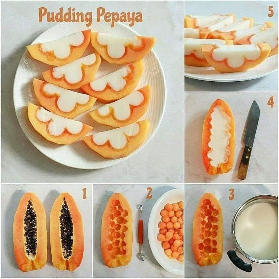 Puding Pepaya