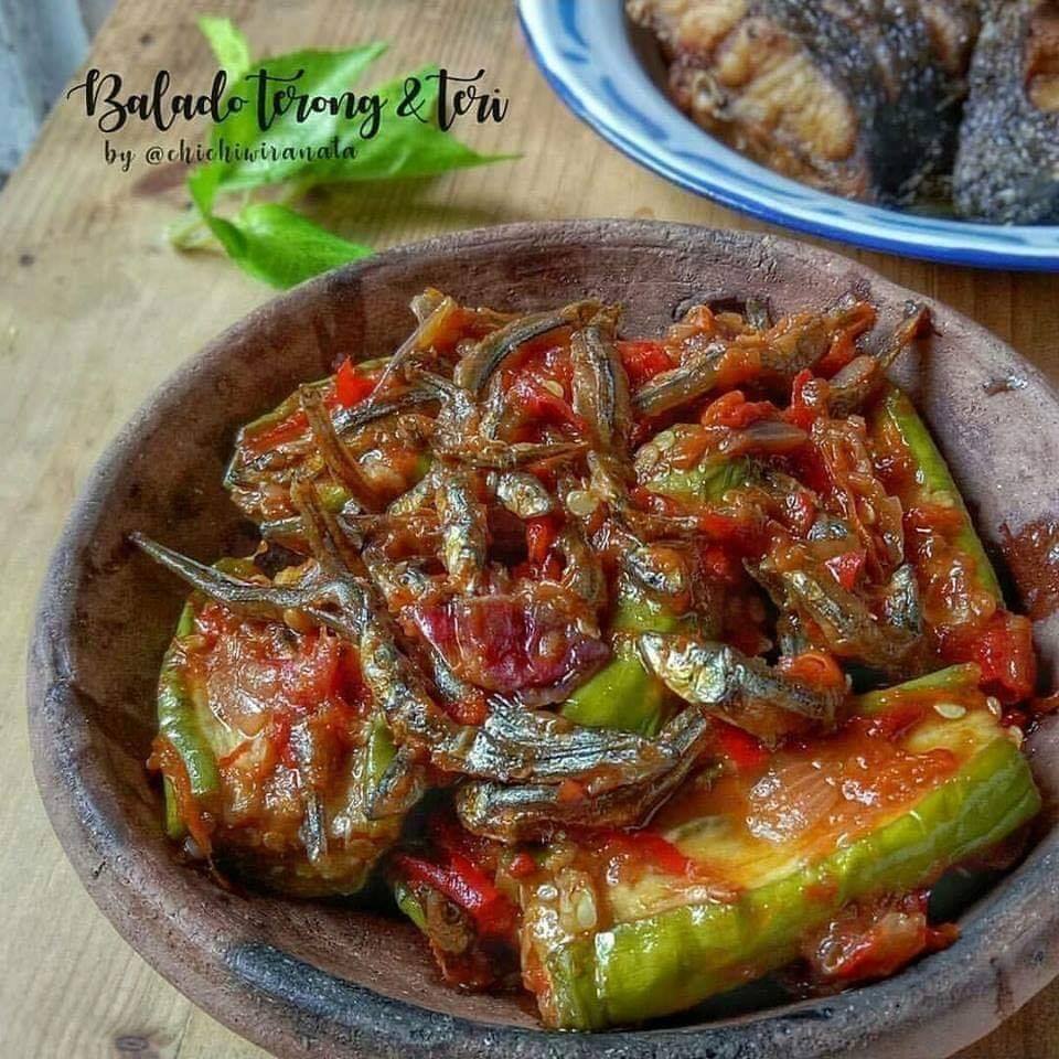 Balado Terong dan Teri