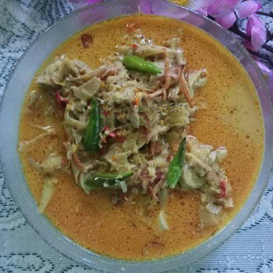 Gulai Jantung Pisang