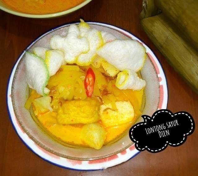 Lontong Sayur Labu Siam