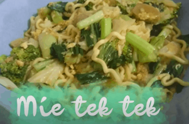 Mie Tek tek ala abang abang