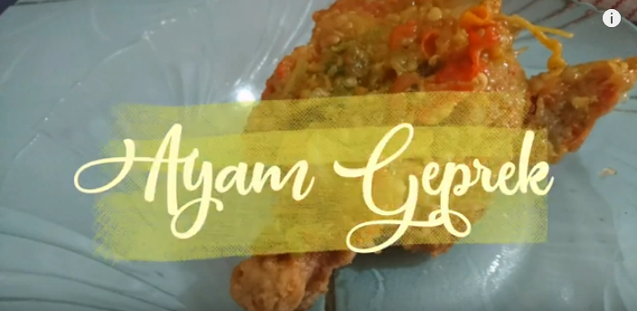 Ayam Geprek anti Gagal