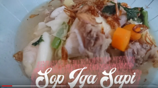 Sop Iga Sapi! gampang bgtt