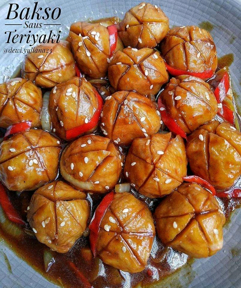 Bakso Saus Teryaki