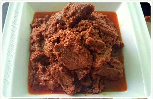 Rendang Daging ala Bunda Nabil