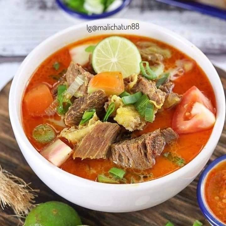 Soto Betawi Kuah Merah