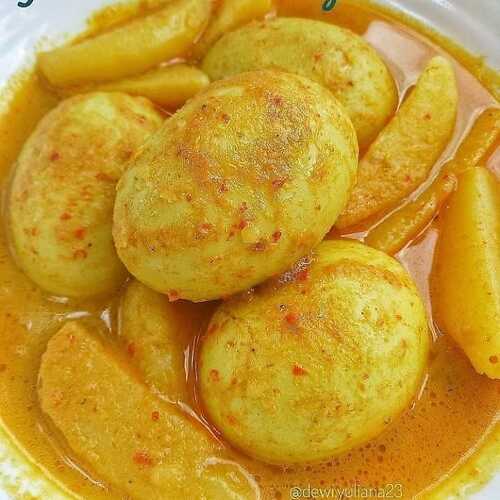 Gulai Telur Kentang