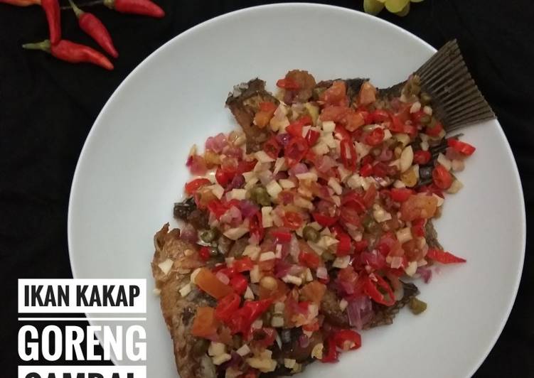 Ikan Kakap Goreng Sambal Dabu