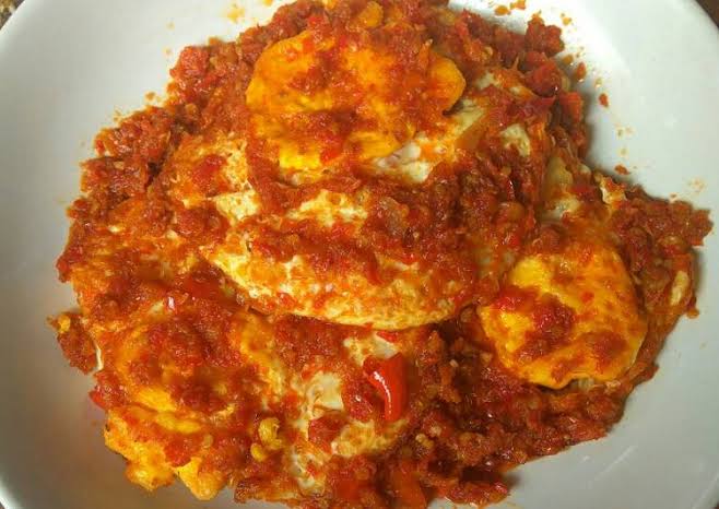 Telor Ceplok Balado