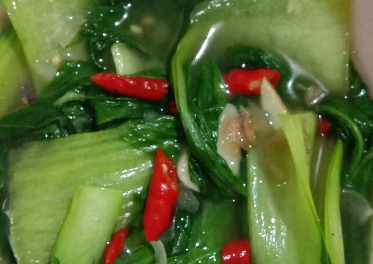 Tumis Sayur Pakcoy Praktis